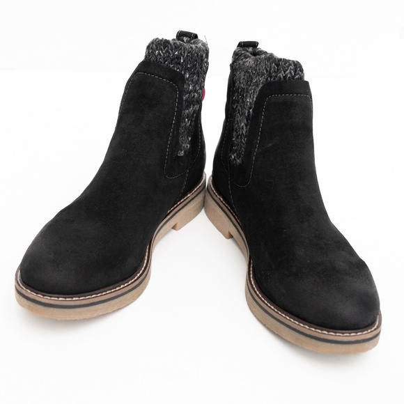 Comfortiva - Ottawa Suede Ankle Booties – Black - Picture 6 of 10